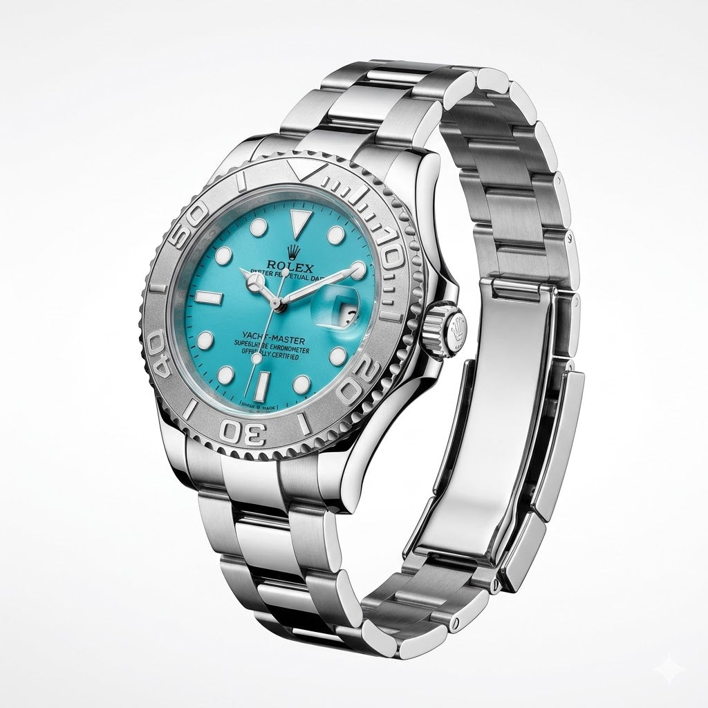 Rolex Yacht-Master 40mm Rhodium Dial Steel Finish - 7A Master Quality