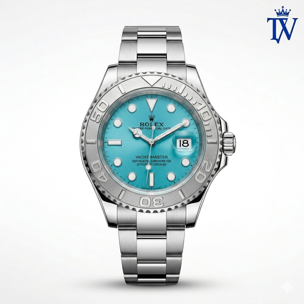 Rolex Yacht-Master 40mm Rhodium Dial Steel Finish - 7A Master Quality