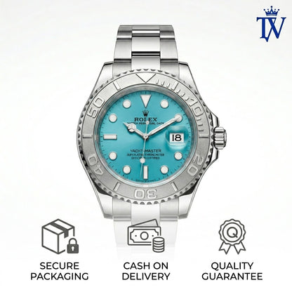 Rolex Yacht-Master 40mm Rhodium Dial Steel Finish - 7A Master Quality