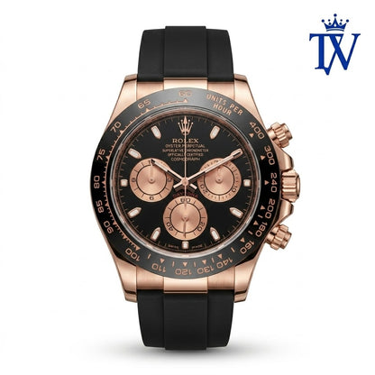 Rolex Daytona Black Cerachrom Ceramic Bezel with Tachymeter Scale Detail