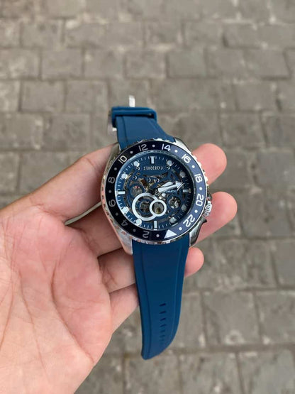 Seiko Automatic Blue silver