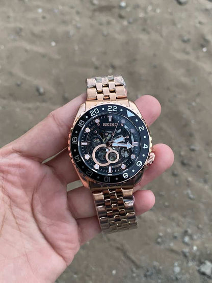 Seiko Automatic copper black