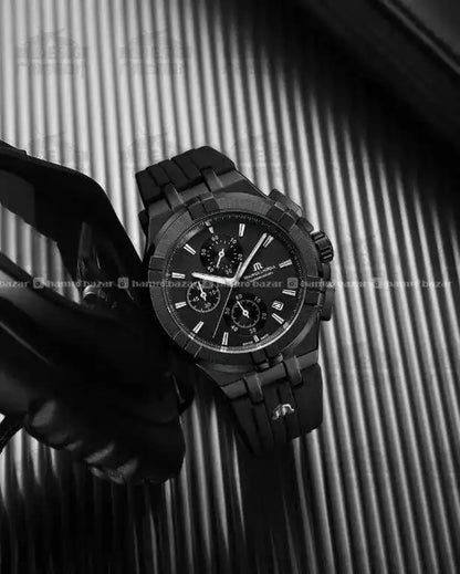 MAURICE LACROIX leather allw