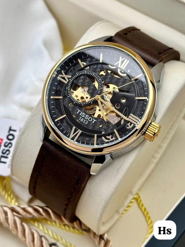 TISSOT LEATHER BHAI AUTO