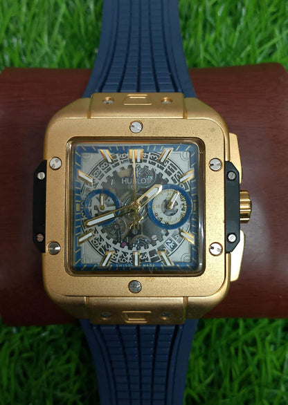 HUBLOT LEATHER BELT AIIW