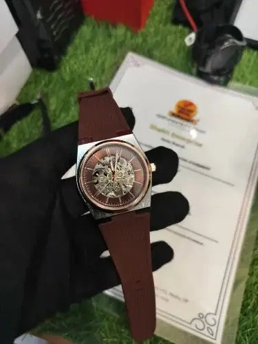 TISSOT LEATHER BHAI AUTO