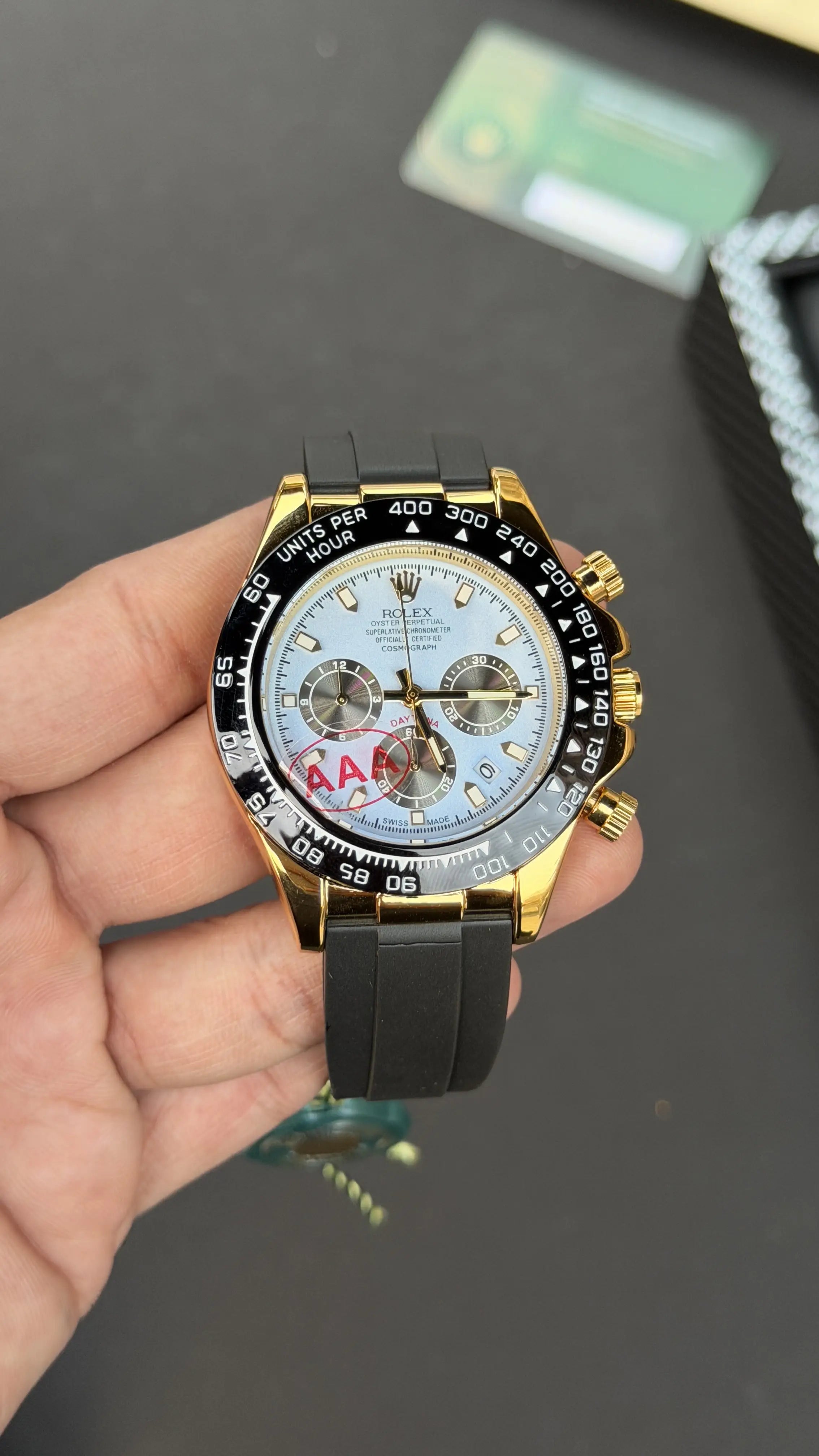 Role_x Daytona Cosmograph Oysterflex Tiffini