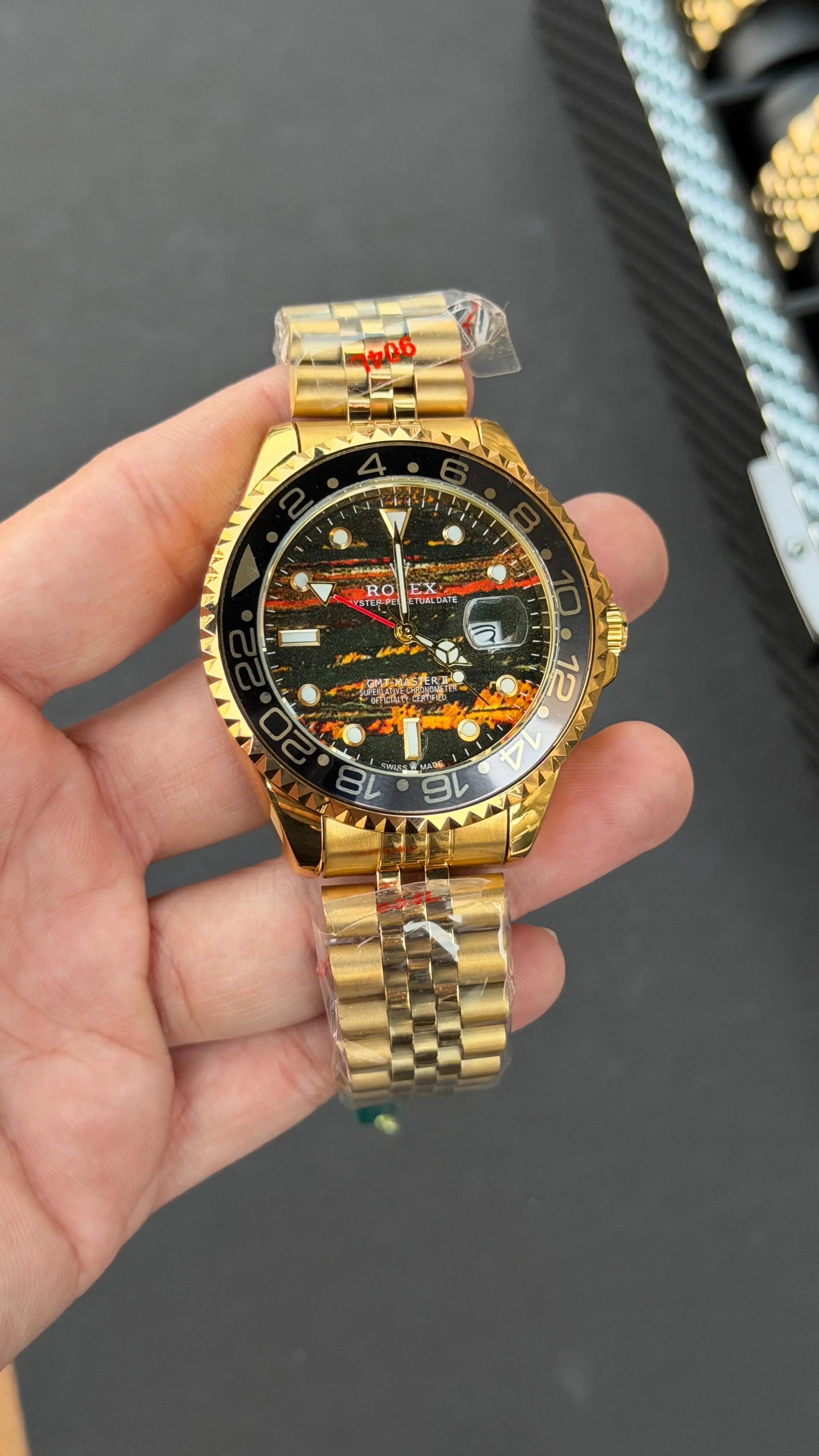 Role_x GMT Master Tiger Iron Dial