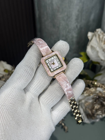 Gucci Gold Pink Premium Ladies Watch