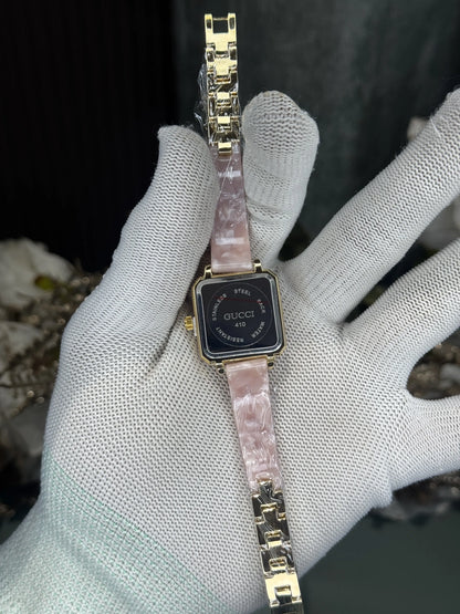 Gucci Gold Pink Premium Ladies Watch