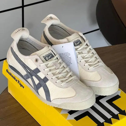 Onitsuka Tiger Mexico 66 SD Birch Metropolis Light Grey Beige 7A Premium Sneakers (D-2035)