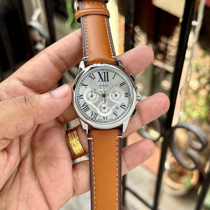 Fossi l Roman leather