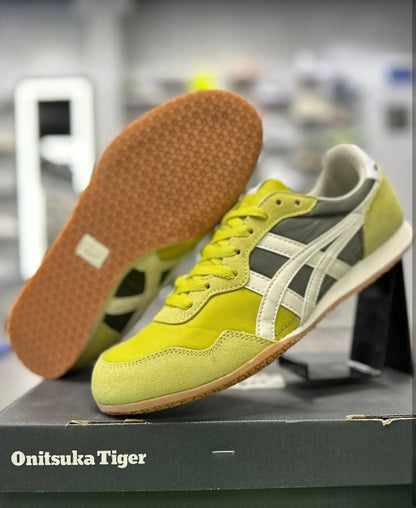 Onitsuk_a Tiger Serrano Kelp Birch  7A Premium Mens Sneakers D-2076
