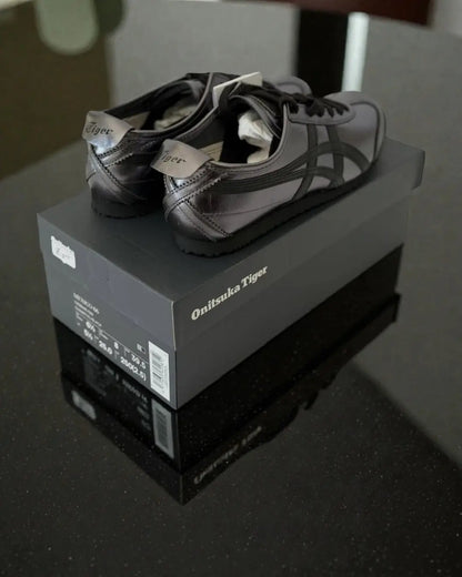 Onitsuka Tiger MEXICO 66 GUN METAL BLACK Sneakers 7A Premium Mens D-2086