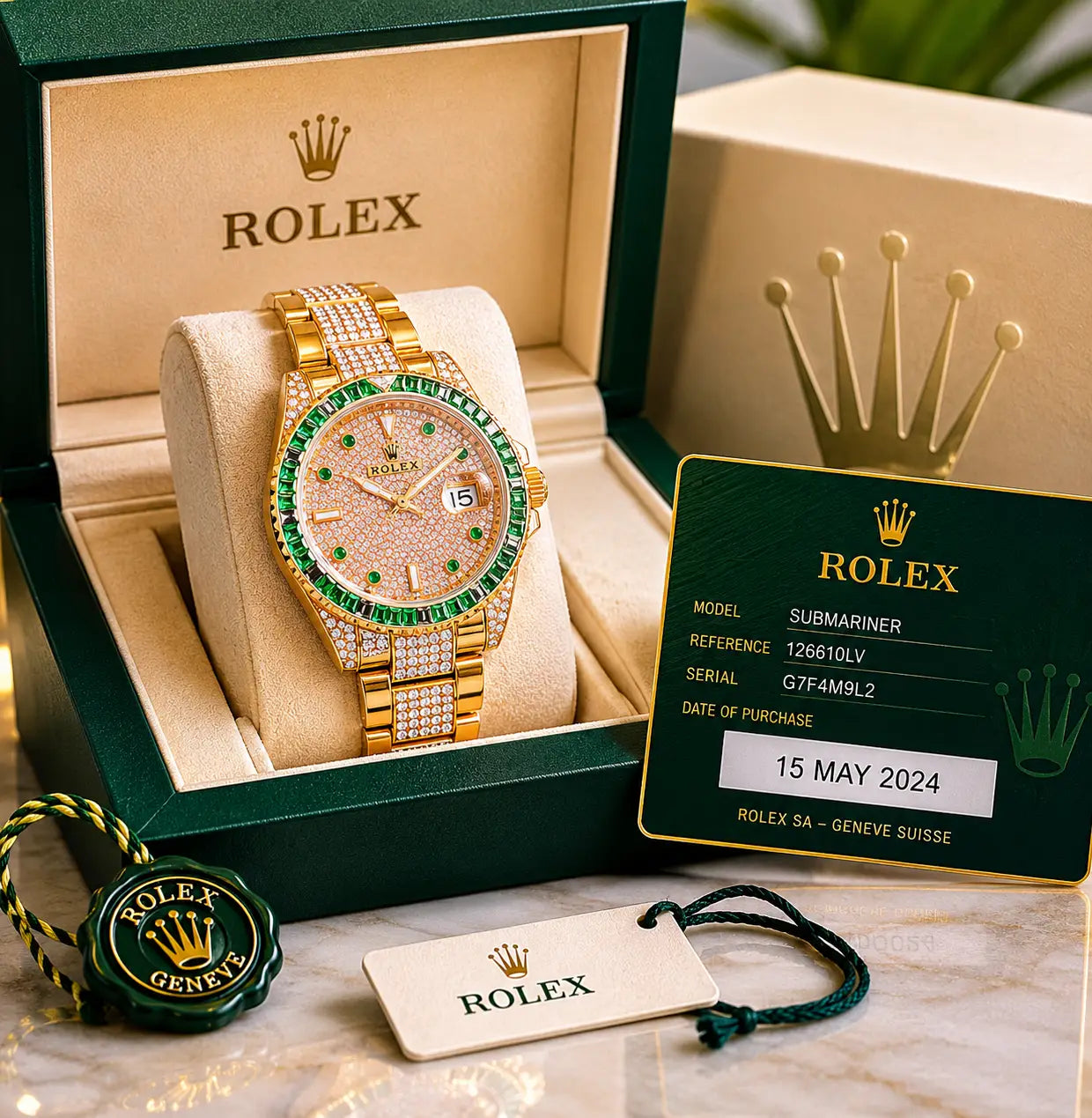 Rolex Submariner Diamond Limited Edition