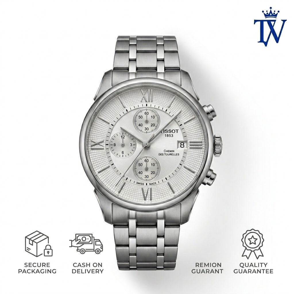 Tissot Chemin Des Tourelles Automatic Chronograph Watch | Premium Master Copy