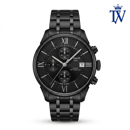 Tissot Chemin Des Tourelles Full Black Watch | Premium Master Copy