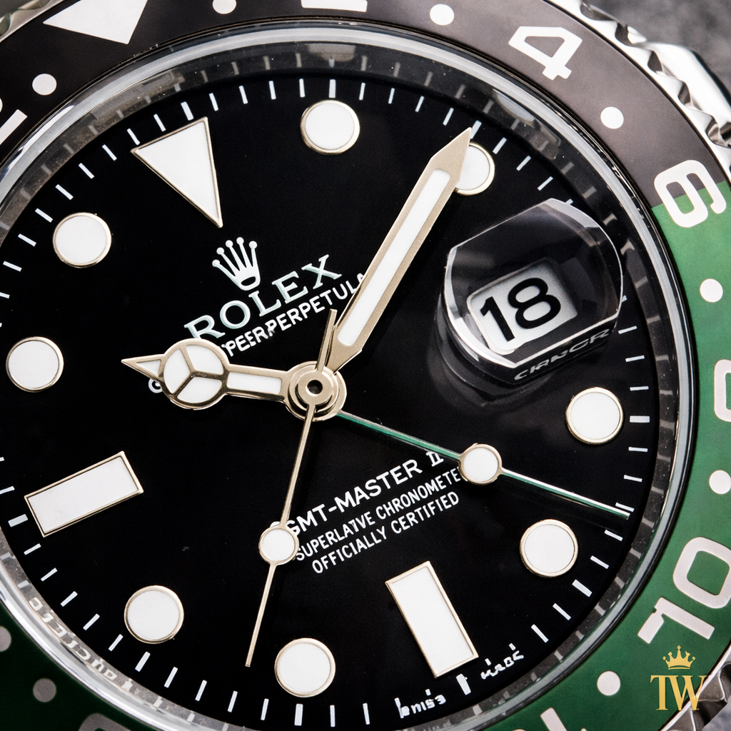 Rolex Automatic GMT Mechanical Movement Back Case Engraving Master Copy
