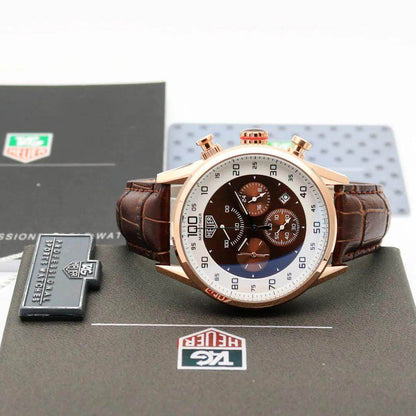 Luxury Sport Chronograph Men’s Watch | Black Dial | Stainless Steel | Precision Style Design