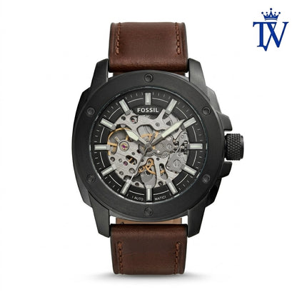Fossil Automatic Skeleton Dial Men's Watch Front View Master Quality