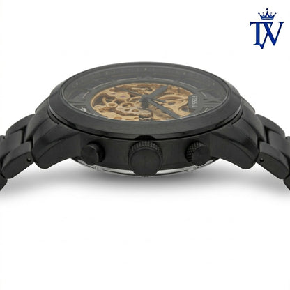 Fossil Mechanical Watch Dial Detail