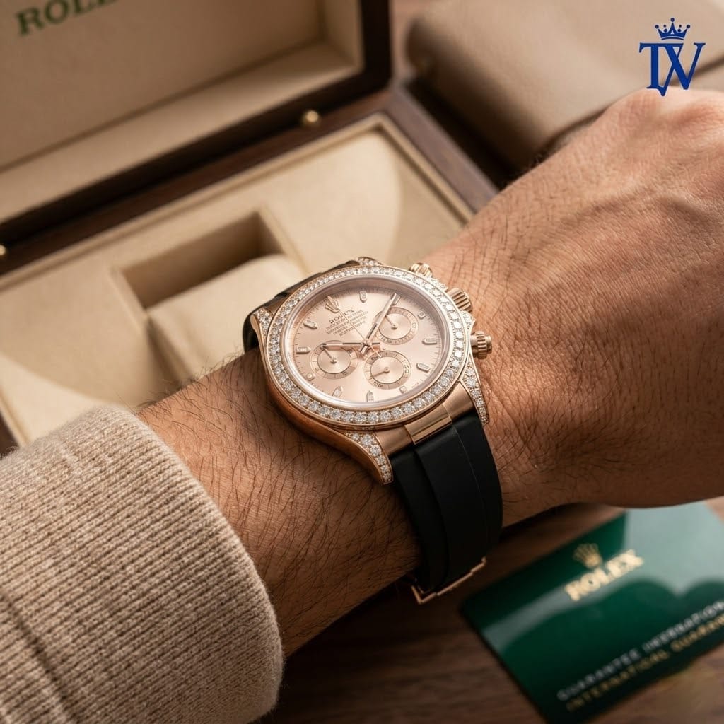 Luxury Designer Chronograph Watch Strap