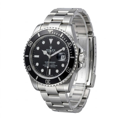 Rolex Black Cerachrom Ceramic Unidirectional Rotating Bezel Detail Close-up