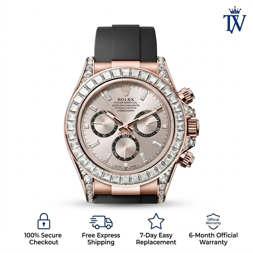 Rolex Inspired Copper Watch Detail