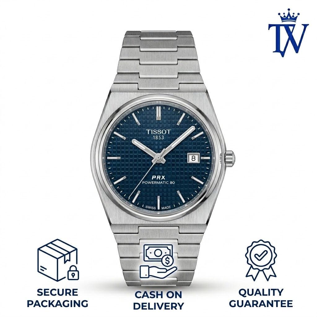 Tissot 1853 Side Profile with Chronograph Pushers and Crown