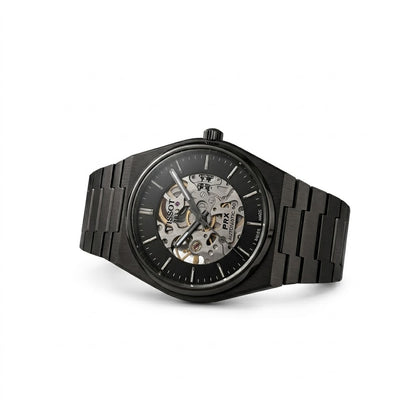 Tissot 1853 Side Profile with Polished Finish and Branded Crown