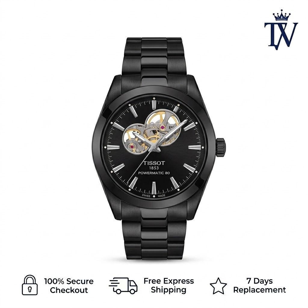 Tissot Mechanical Movement Transparent Back Case