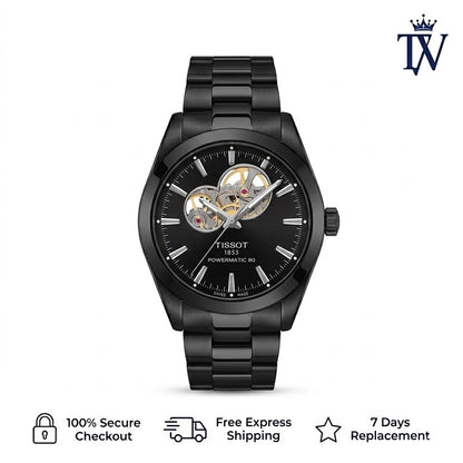 Tissot Mechanical Movement Transparent Back Case