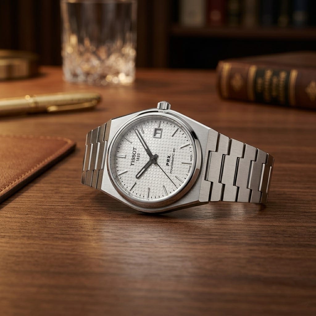 Tissot PRX 35mm Lifestyle Wrist Shot for Men/Women