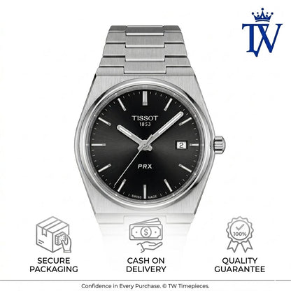 Tissot PRX Integrated Silver Chain Strap Texture Master Quality